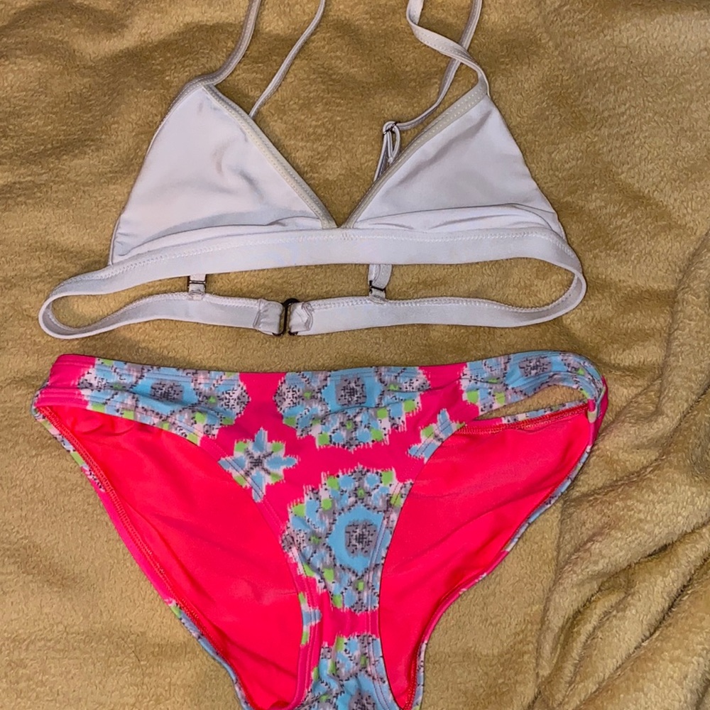 Two piece bathing suit